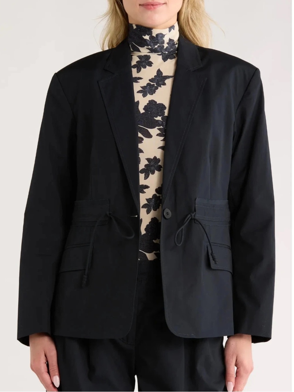 Ulla Johnson $450 Classic Black Tailored Jacket